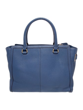 Donna Karan Leather Top Handle Bag