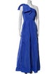 Donna Karan One-Shoulder Long Dress