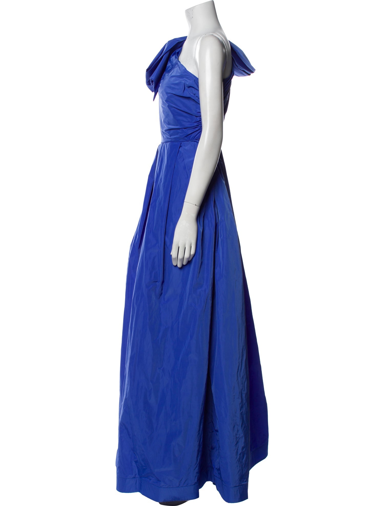 Donna Karan One-Shoulder Long Dress