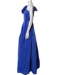 Donna Karan One-Shoulder Long Dress