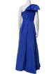 Donna Karan One-Shoulder Long Dress