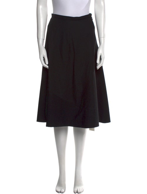 Donna Karan Wool Knee-Length Skirt