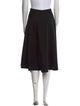 Donna Karan Wool Knee-Length Skirt