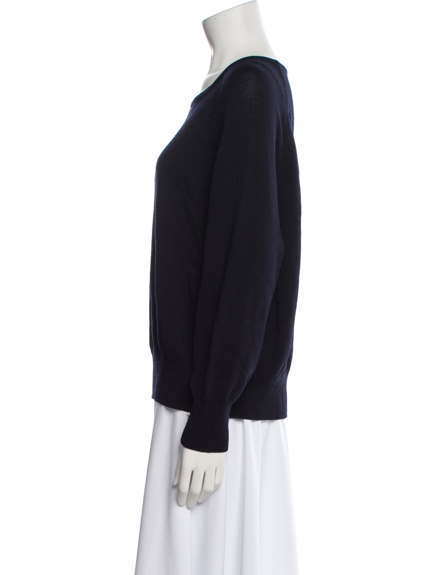 Donna Karan Bateau Neckline Sweater