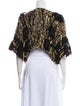 Donna Karan Nylon Printed Evening Jacket