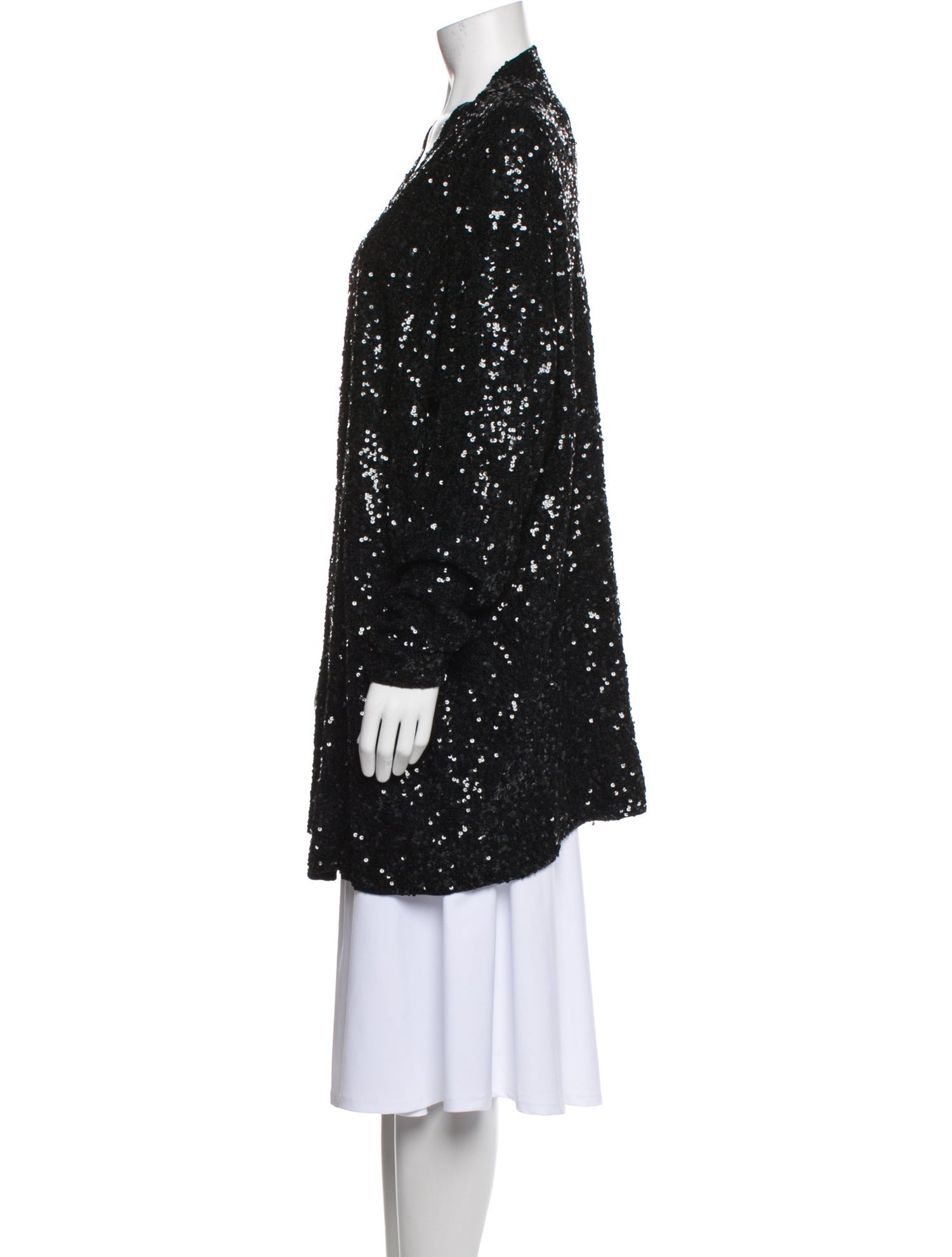 Donna Karan Silk Printed Jacket