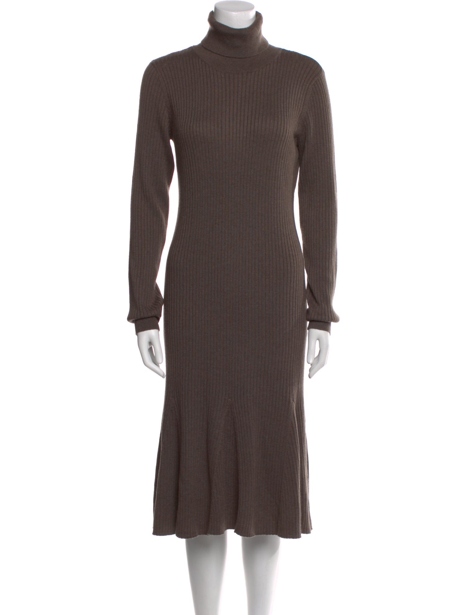 Donna Karan Turtleneck Midi Length Dress w/ Tags