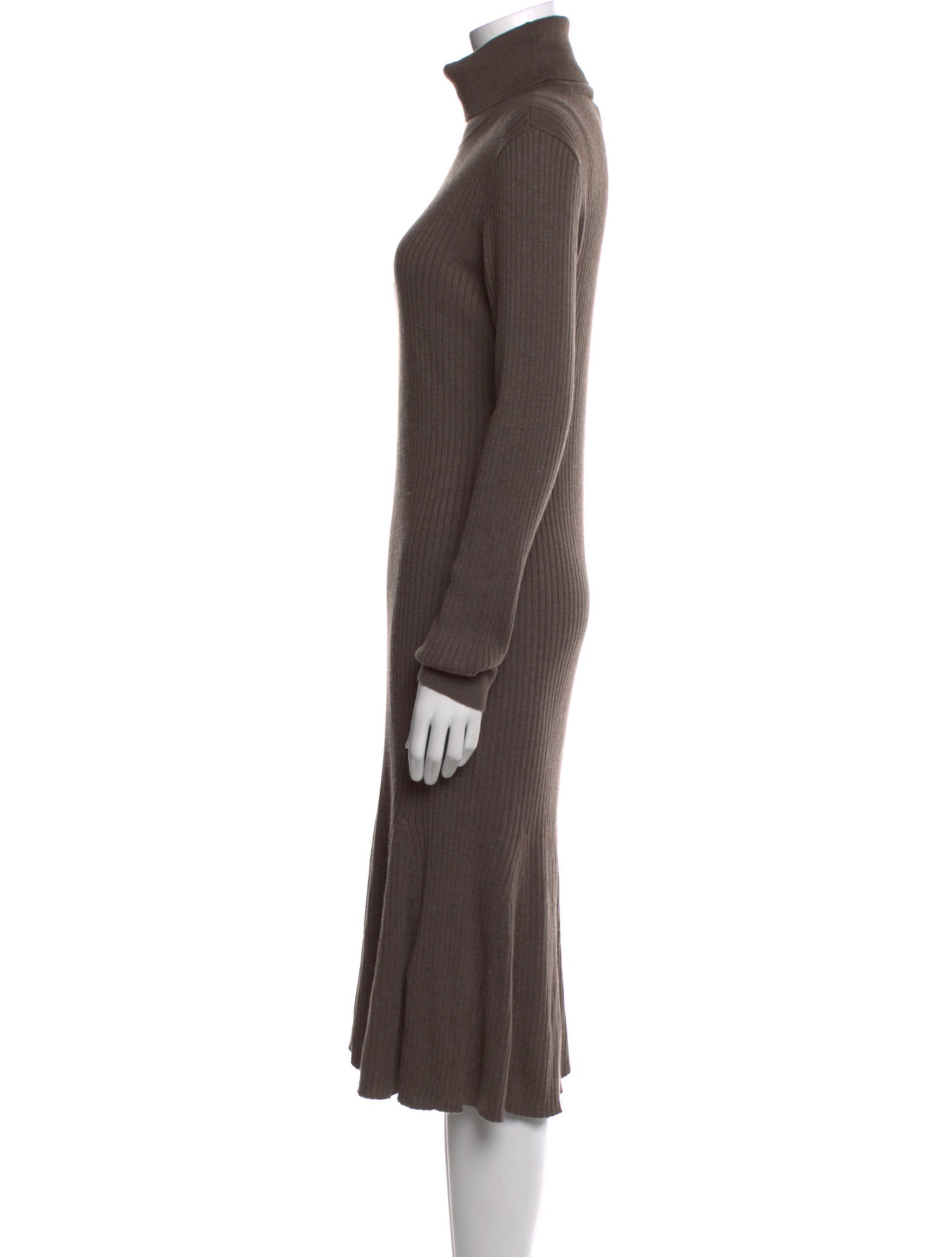Donna Karan Turtleneck Midi Length Dress w/ Tags