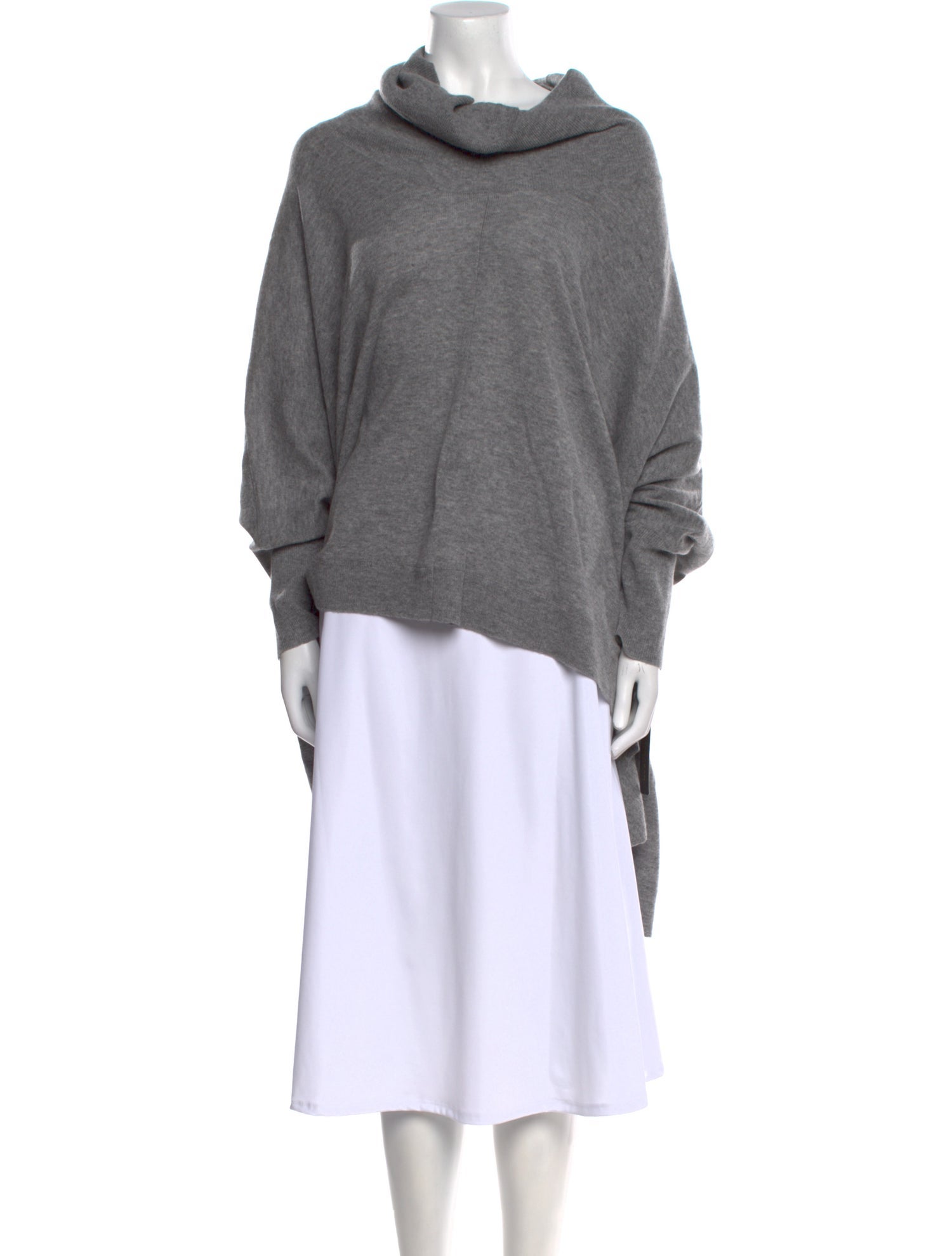 Donna Karan Wool Cowl Neck Sweater