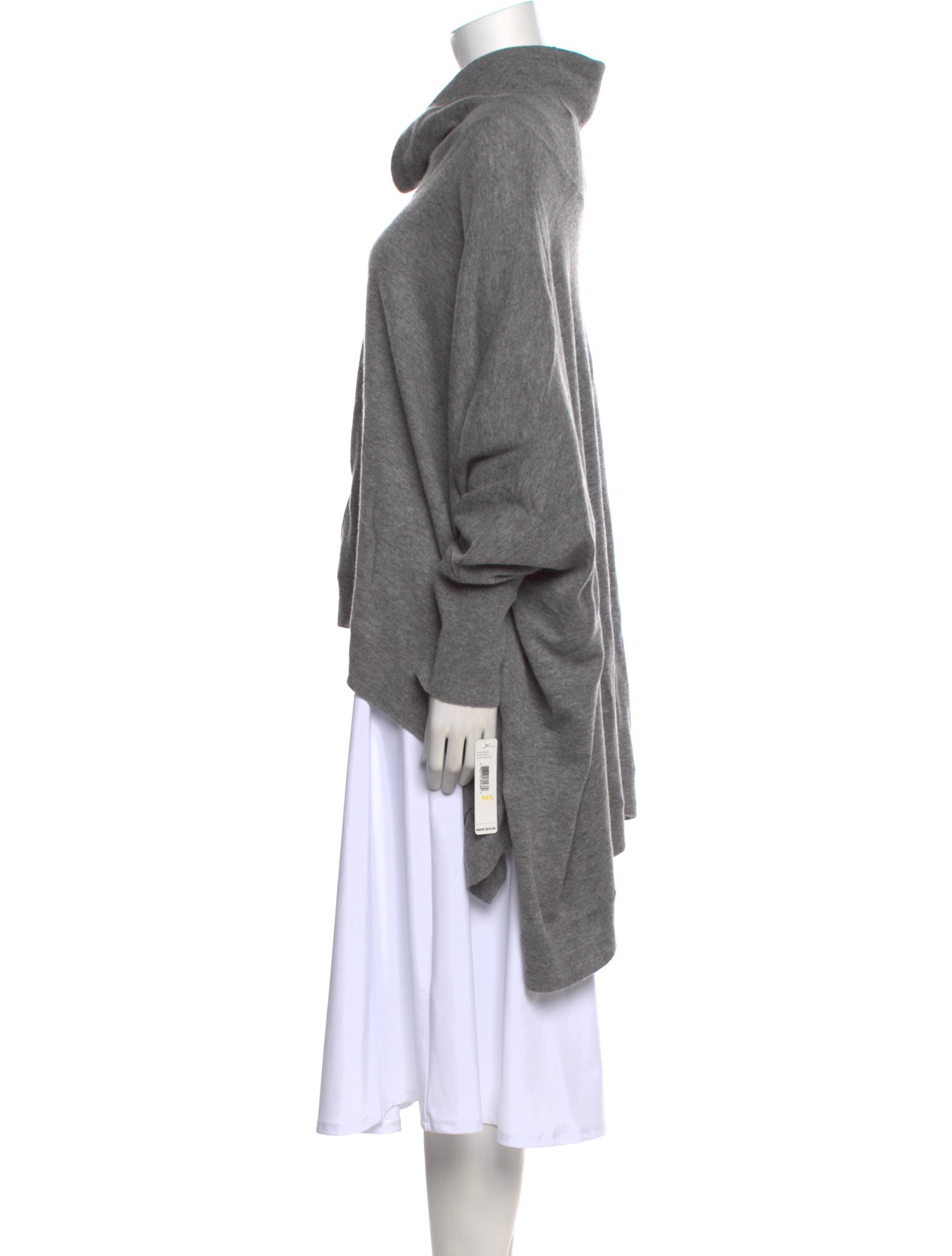 Donna Karan Wool Cowl Neck Sweater