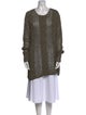 Donna Karan Silk Scoop Neck Sweater