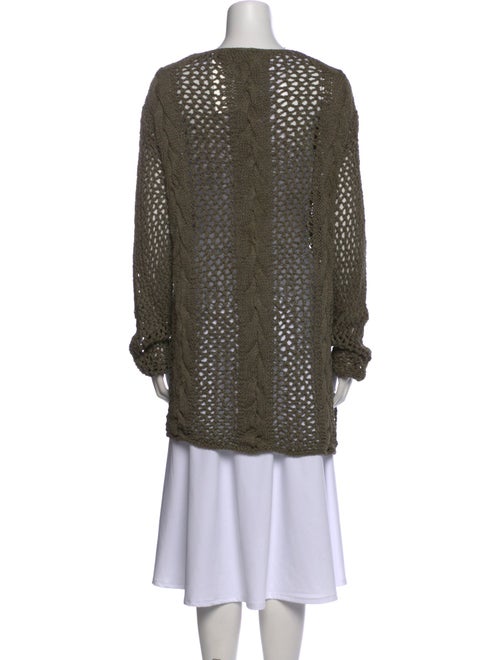 Donna Karan Silk Scoop Neck Sweater