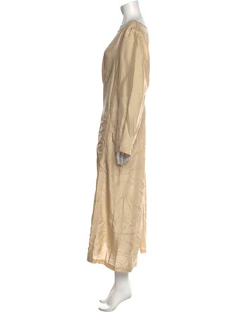 Donna Karan Silk Long Dress
