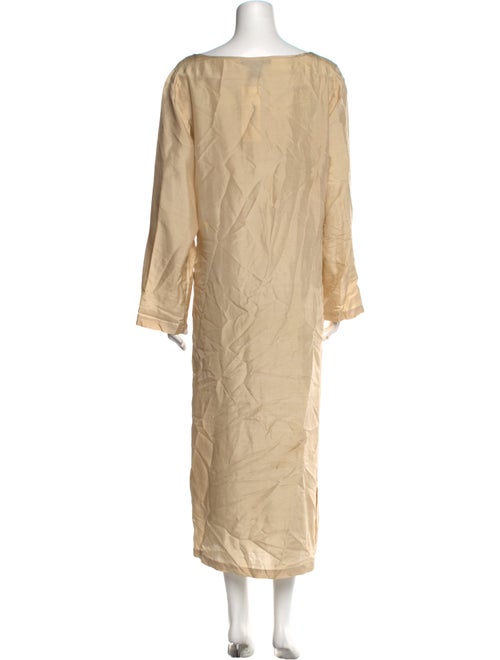Donna Karan Silk Long Dress