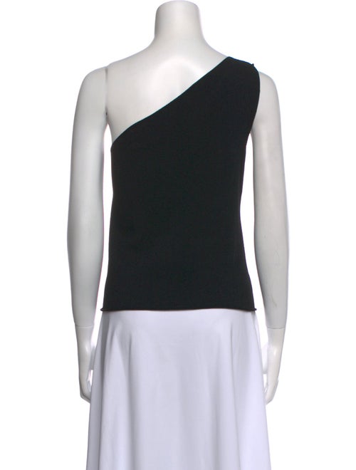 Donna Karan One-Shoulder Sleeveless Top