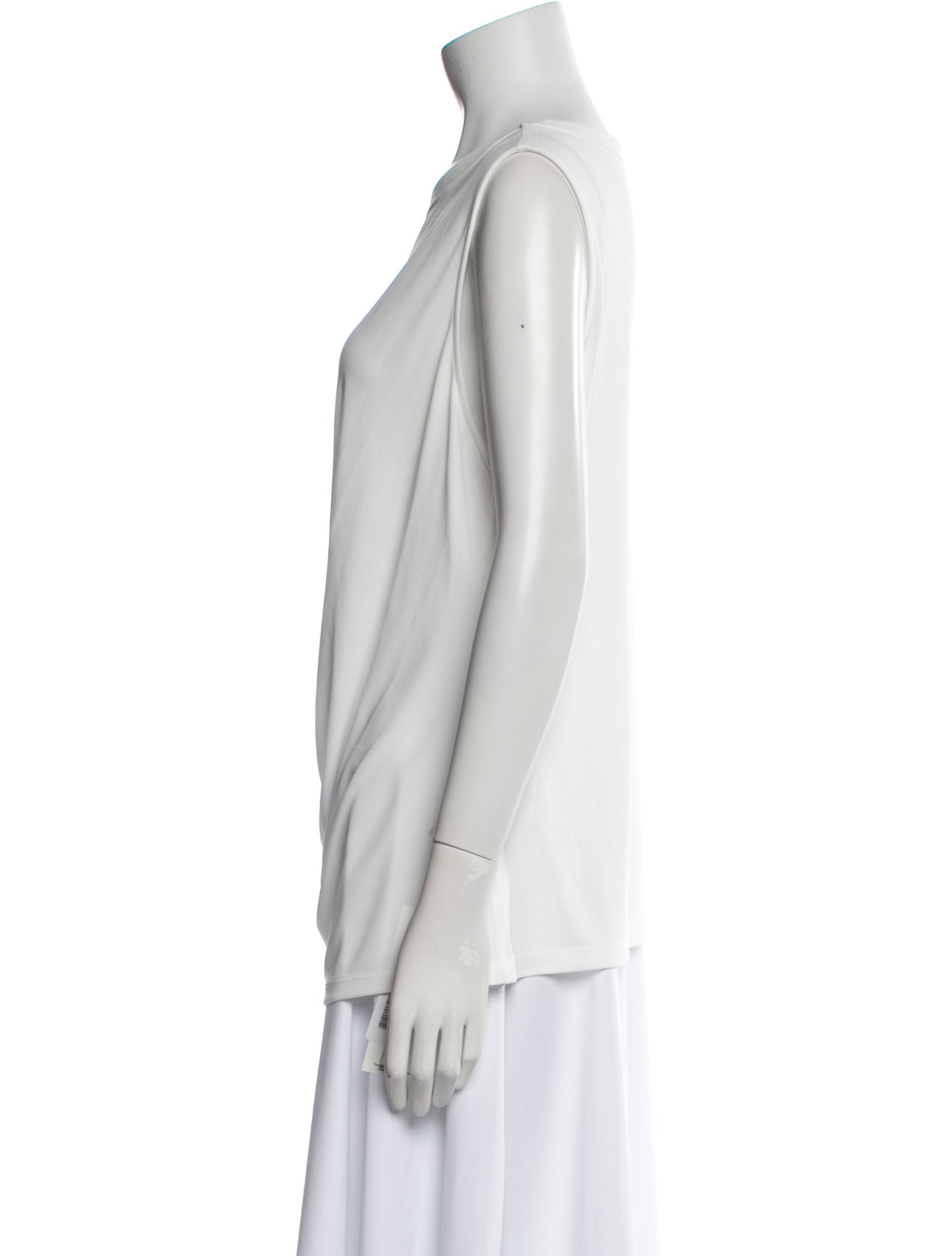 Donna Karan Cowl Neck Sleeveless Top