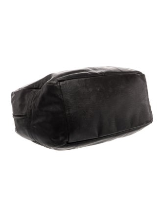 Donna Karan Leather Weekender Bag