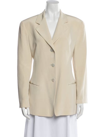 Donna Karan Silk Blazer