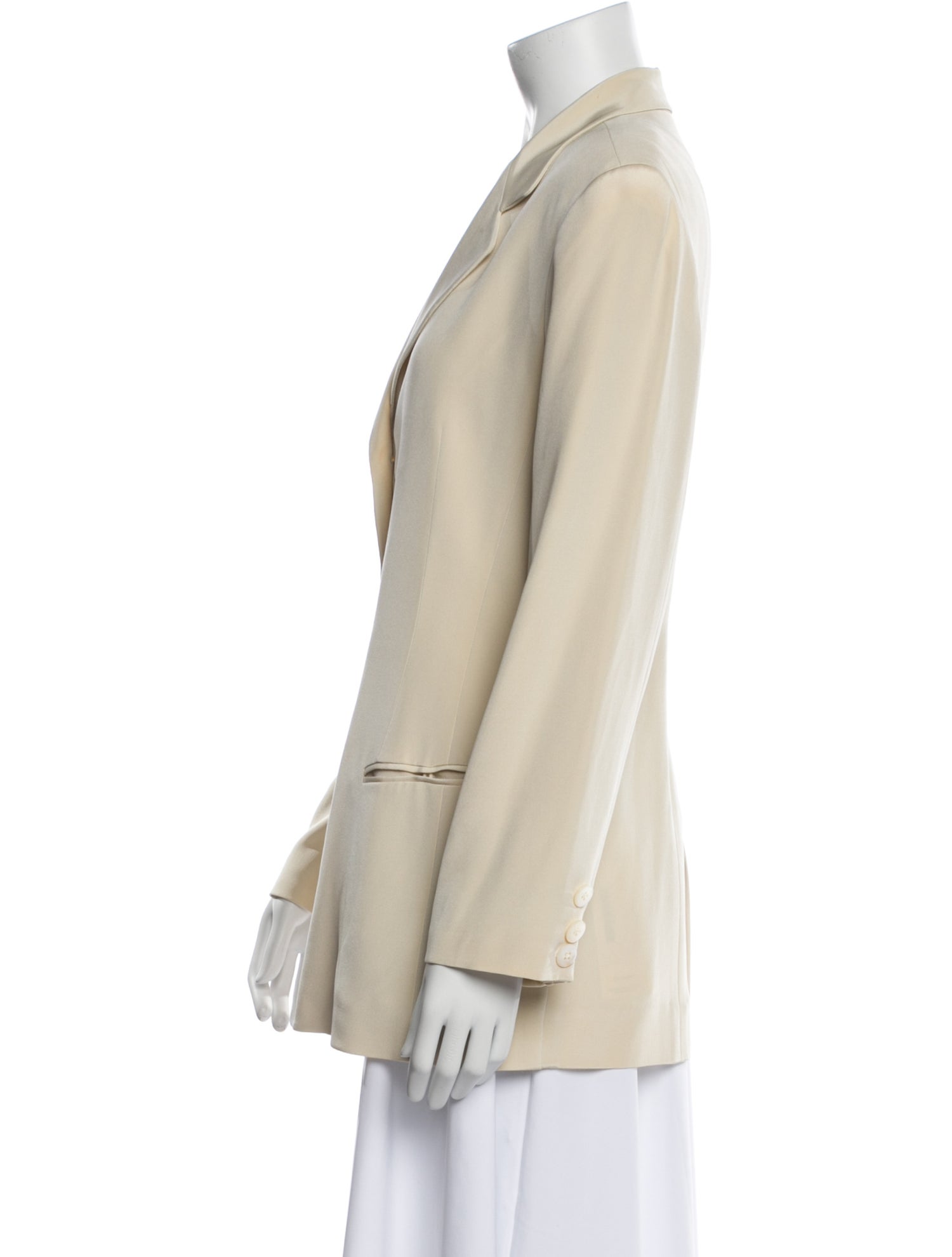 Donna Karan Silk Blazer