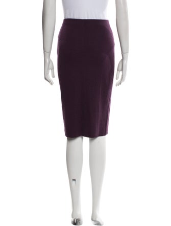 Donna Karan Cashmere Knee-Length Skirt