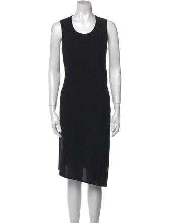 Donna Karan Wool Knee-Length Dress