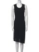 Donna Karan Wool Knee-Length Dress