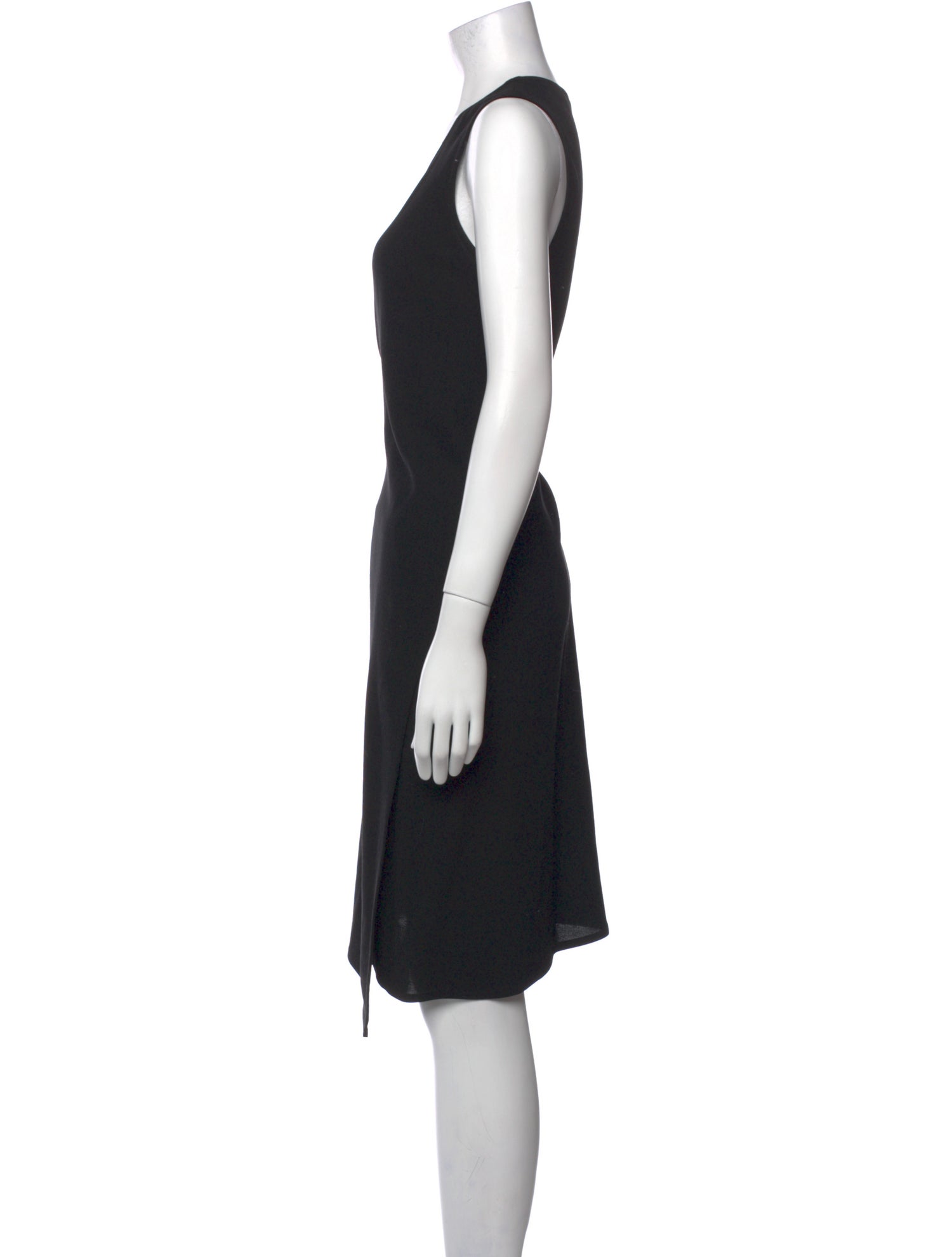 Donna Karan Wool Knee-Length Dress