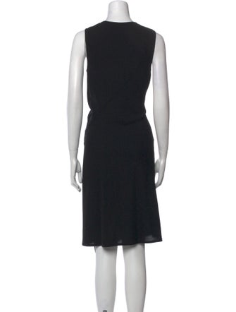 Donna Karan Wool Knee-Length Dress