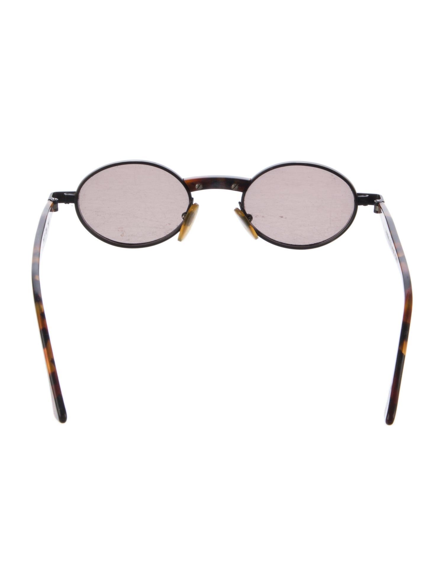 Donna Karan Round Tinted Sunglasses