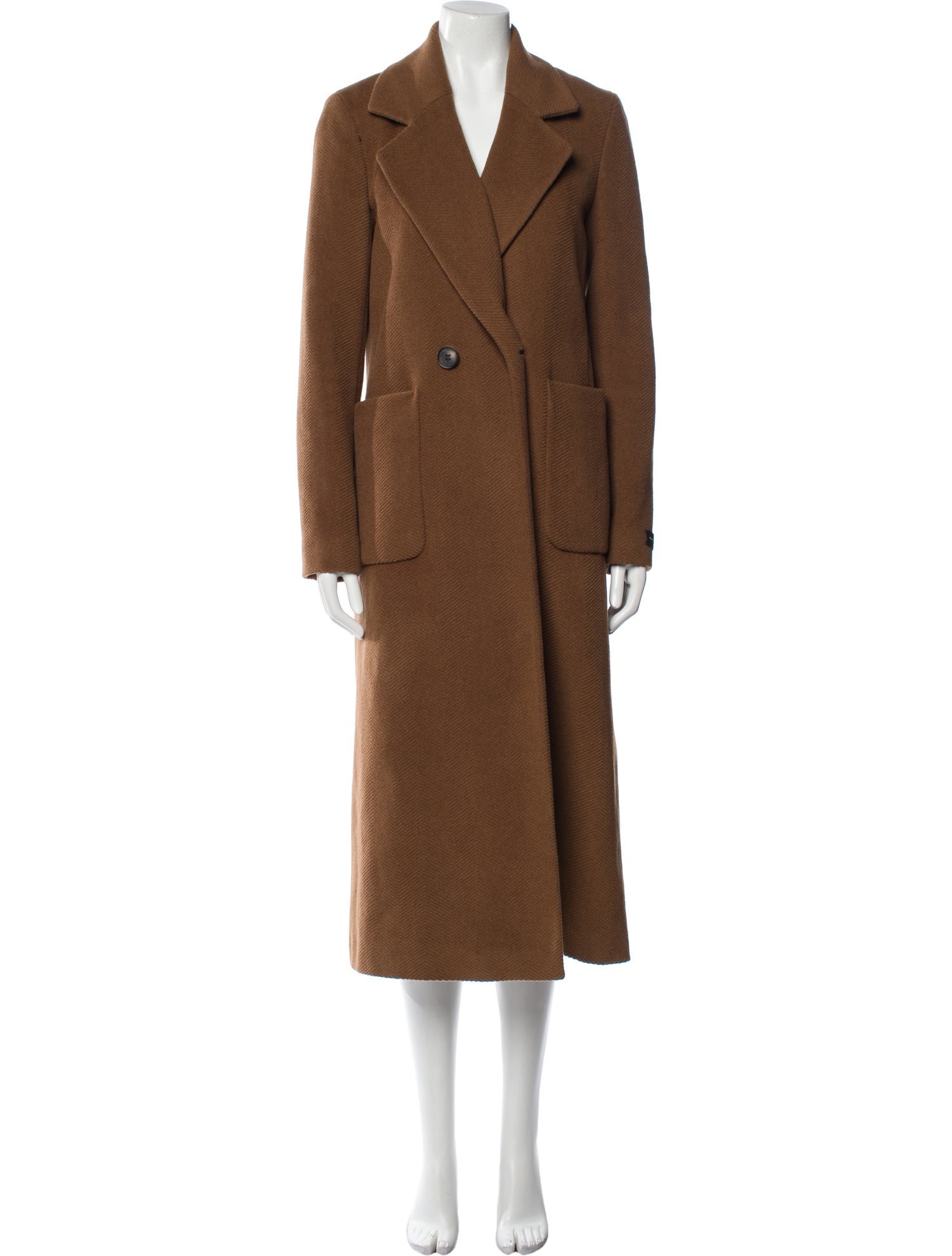Donna Karan Wool Peacoat