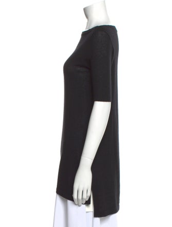Donna Karan Cashmere Bateau Neckline Sweater