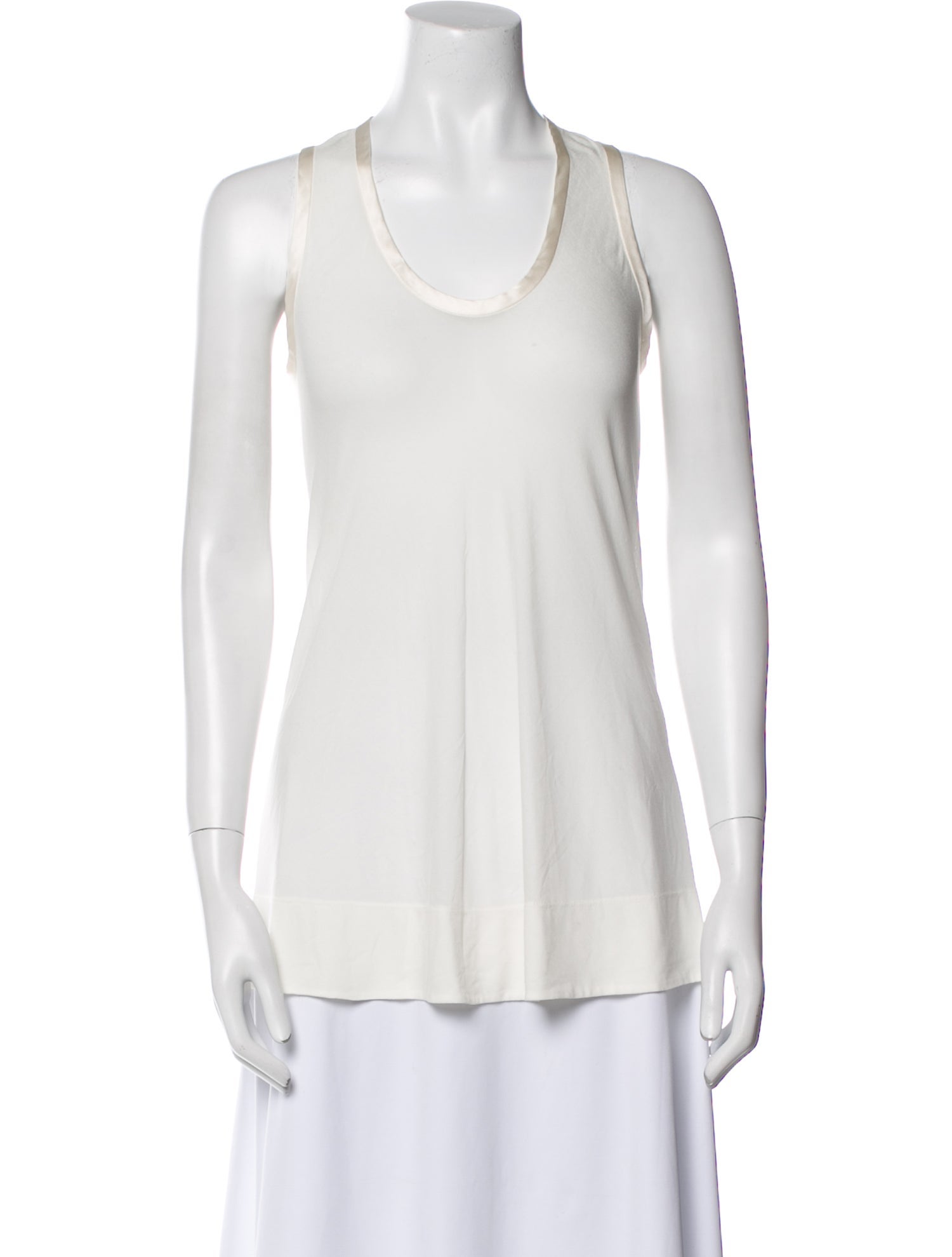 Donna Karan Scoop Neck Sleeveless Top