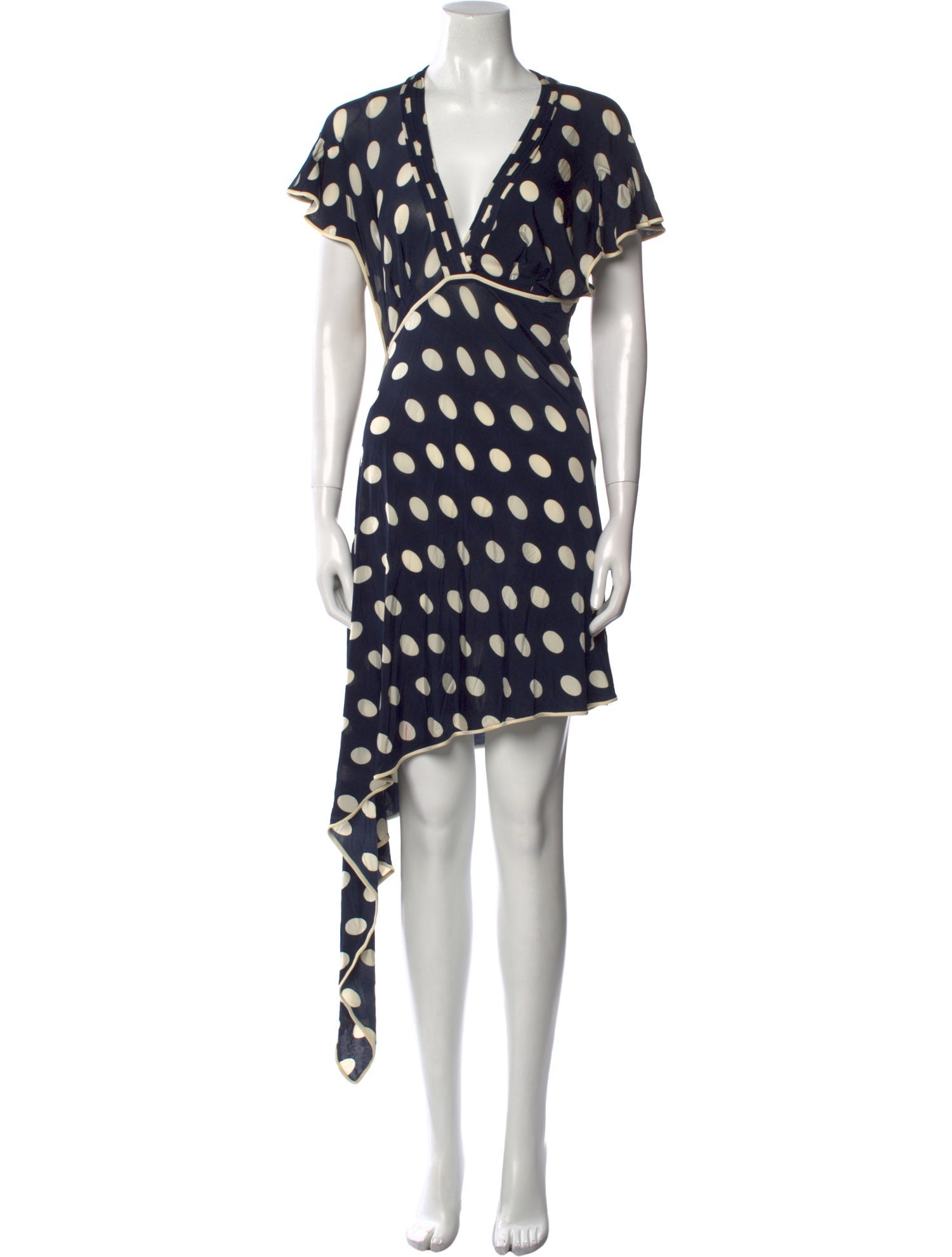 Donna Karan Printed Long Dress