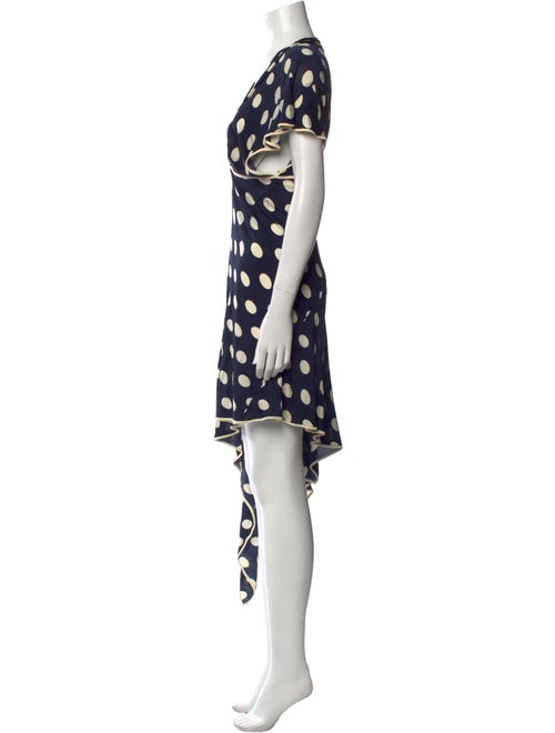 Donna Karan Printed Long Dress