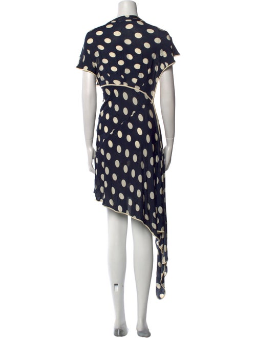 Donna Karan Printed Long Dress
