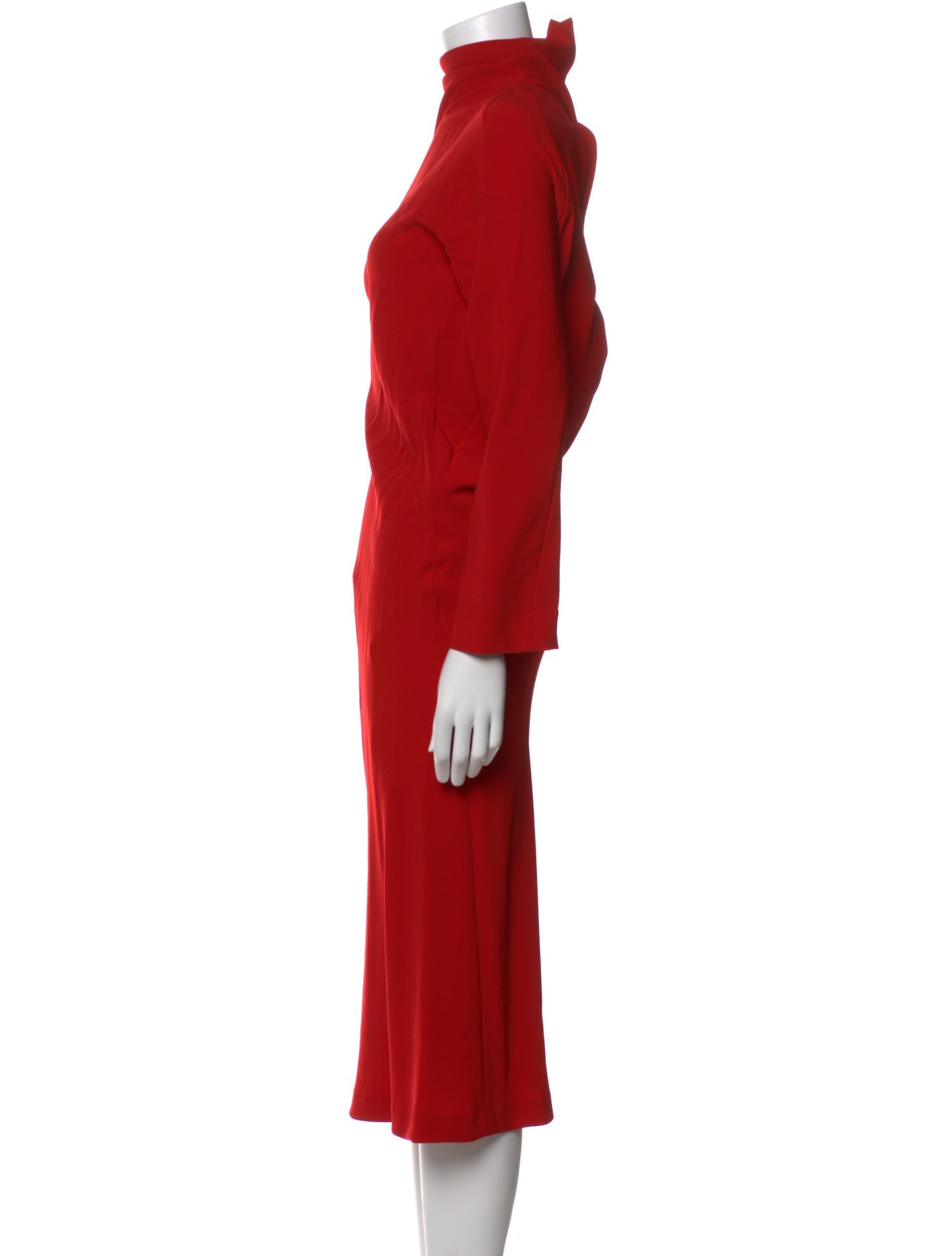 Donna Karan Turtleneck Long Dress