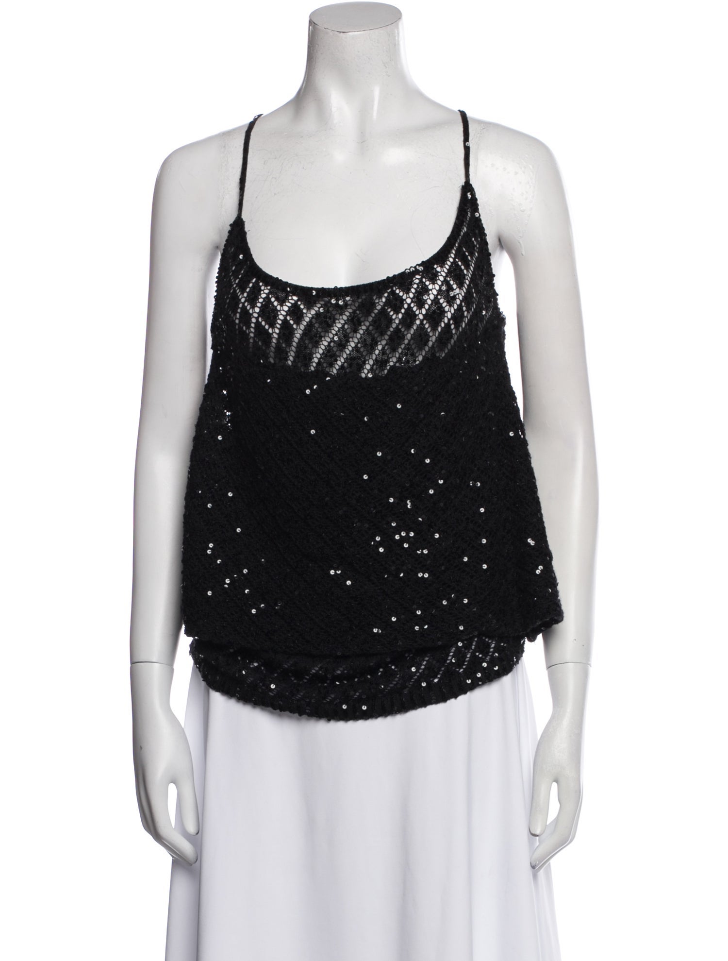 Donna Karan Cashmere Scoop Neck Sweater