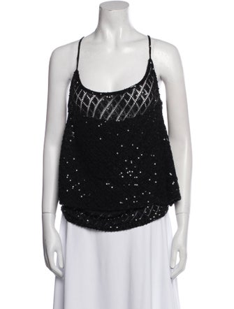 Donna Karan Cashmere Scoop Neck Sweater