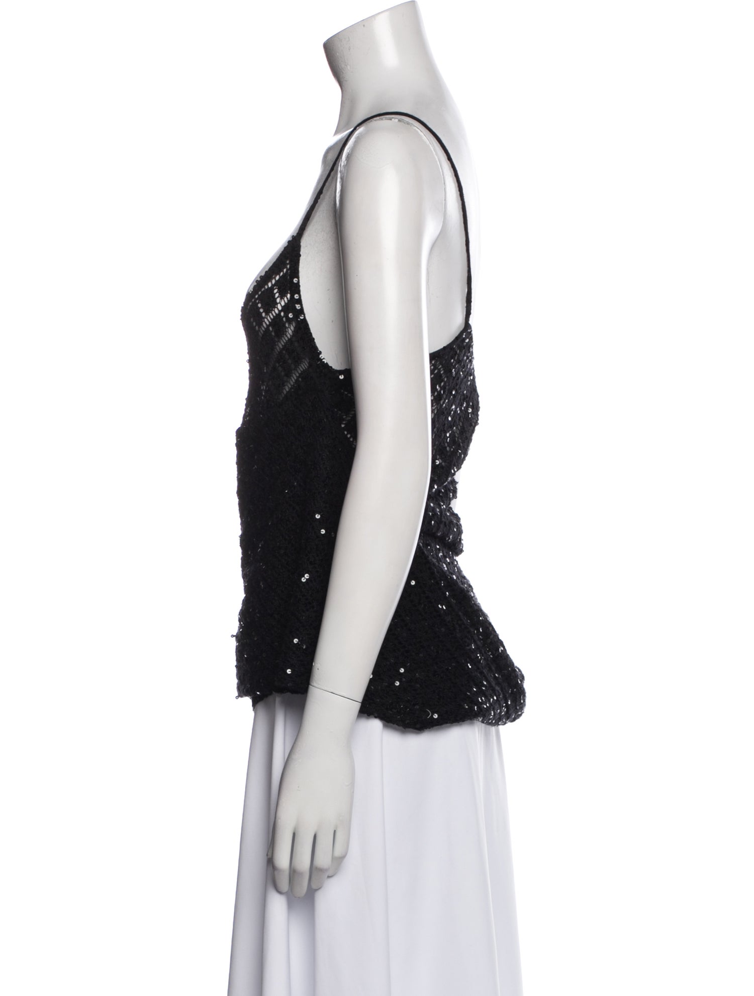 Donna Karan Cashmere Scoop Neck Sweater