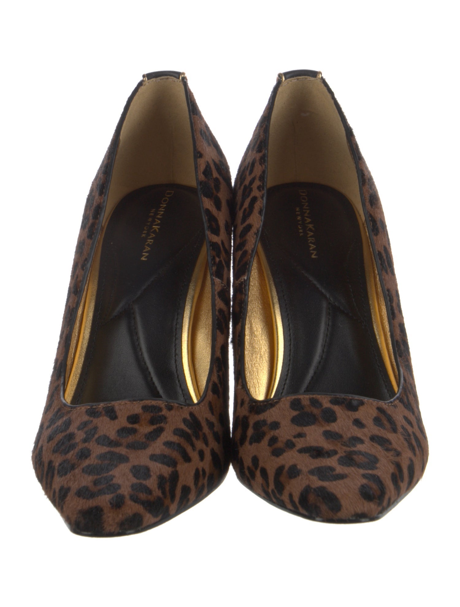 Donna Karan Ponyhair Animal Print Pumps