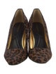 Donna Karan Ponyhair Animal Print Pumps