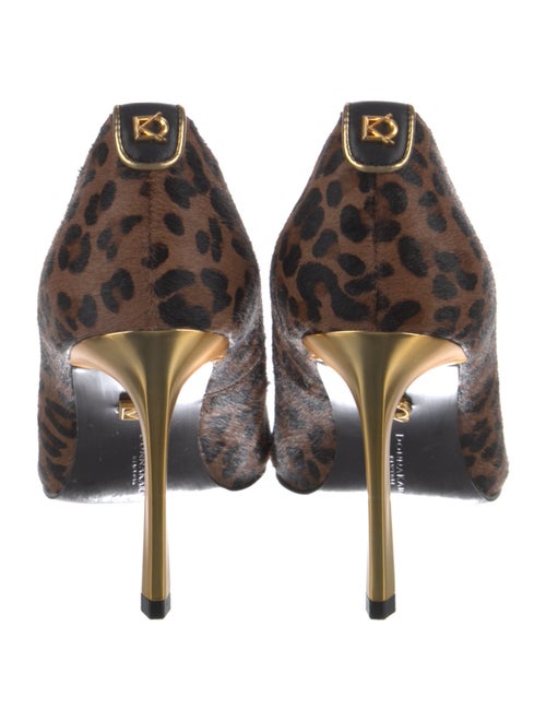 Donna Karan Ponyhair Animal Print Pumps