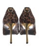 Donna Karan Ponyhair Animal Print Pumps