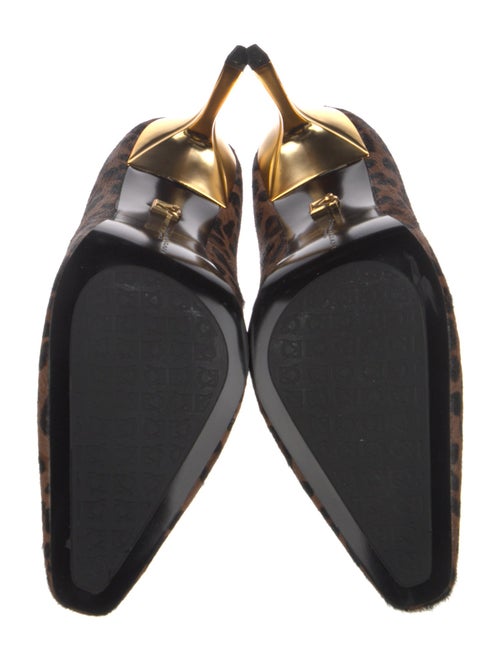 Donna Karan Ponyhair Animal Print Pumps
