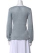 Donna Karan Silk Crew Neck Sweater