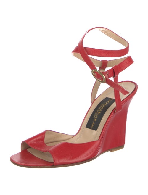Donna Karan Leather Sandals