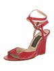 Donna Karan Leather Sandals
