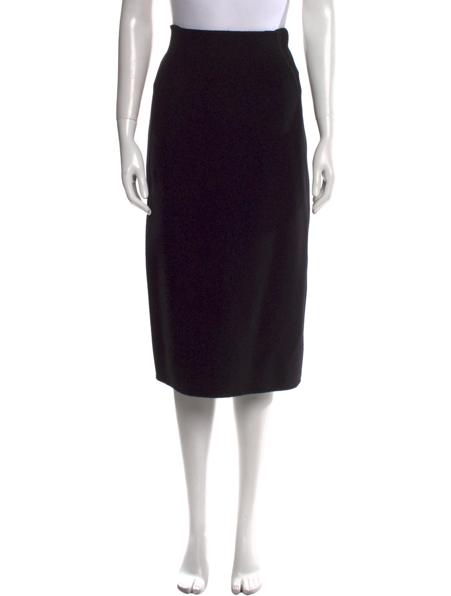 Donna Karan Wool Knee-Length Skirt