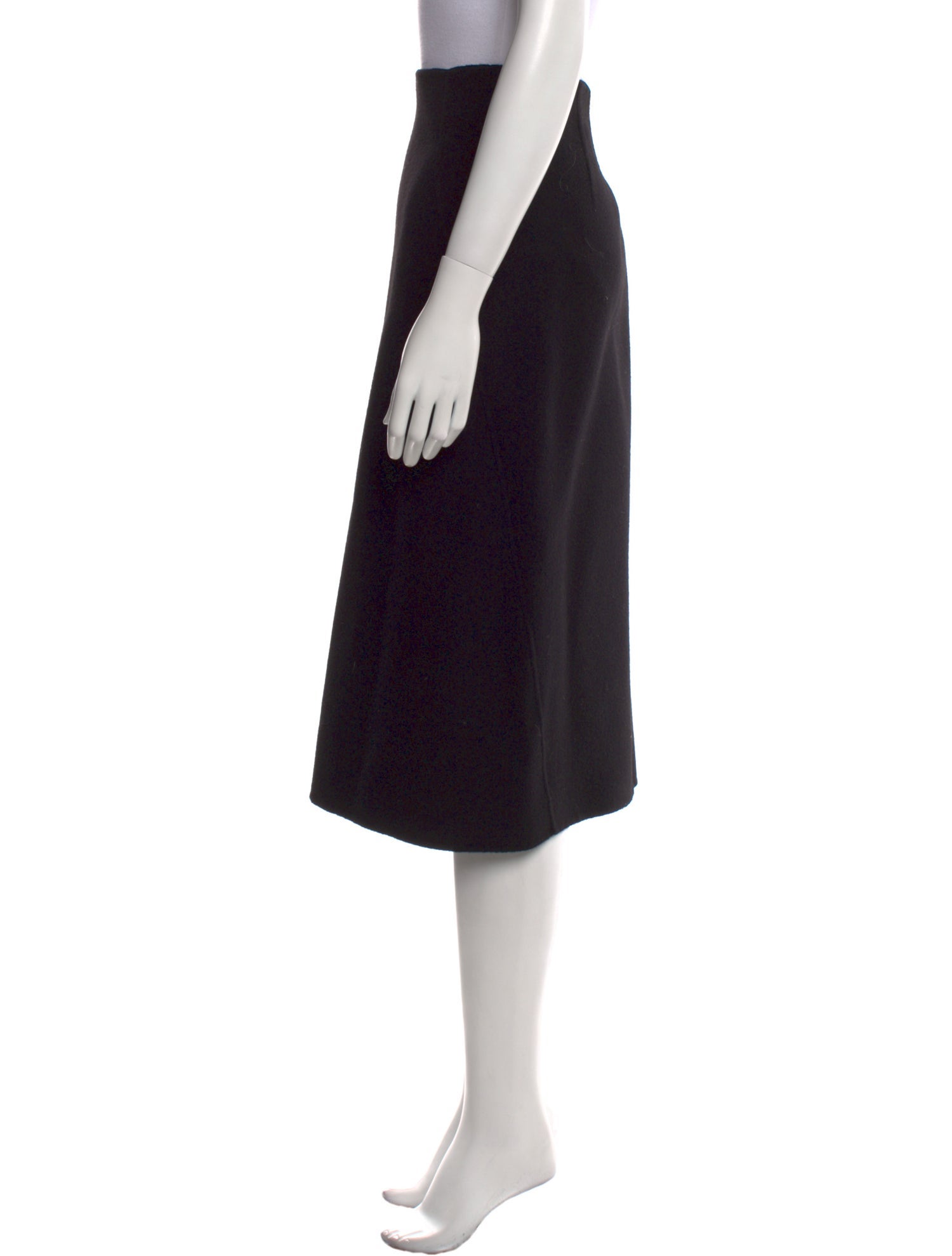 Donna Karan Wool Knee-Length Skirt