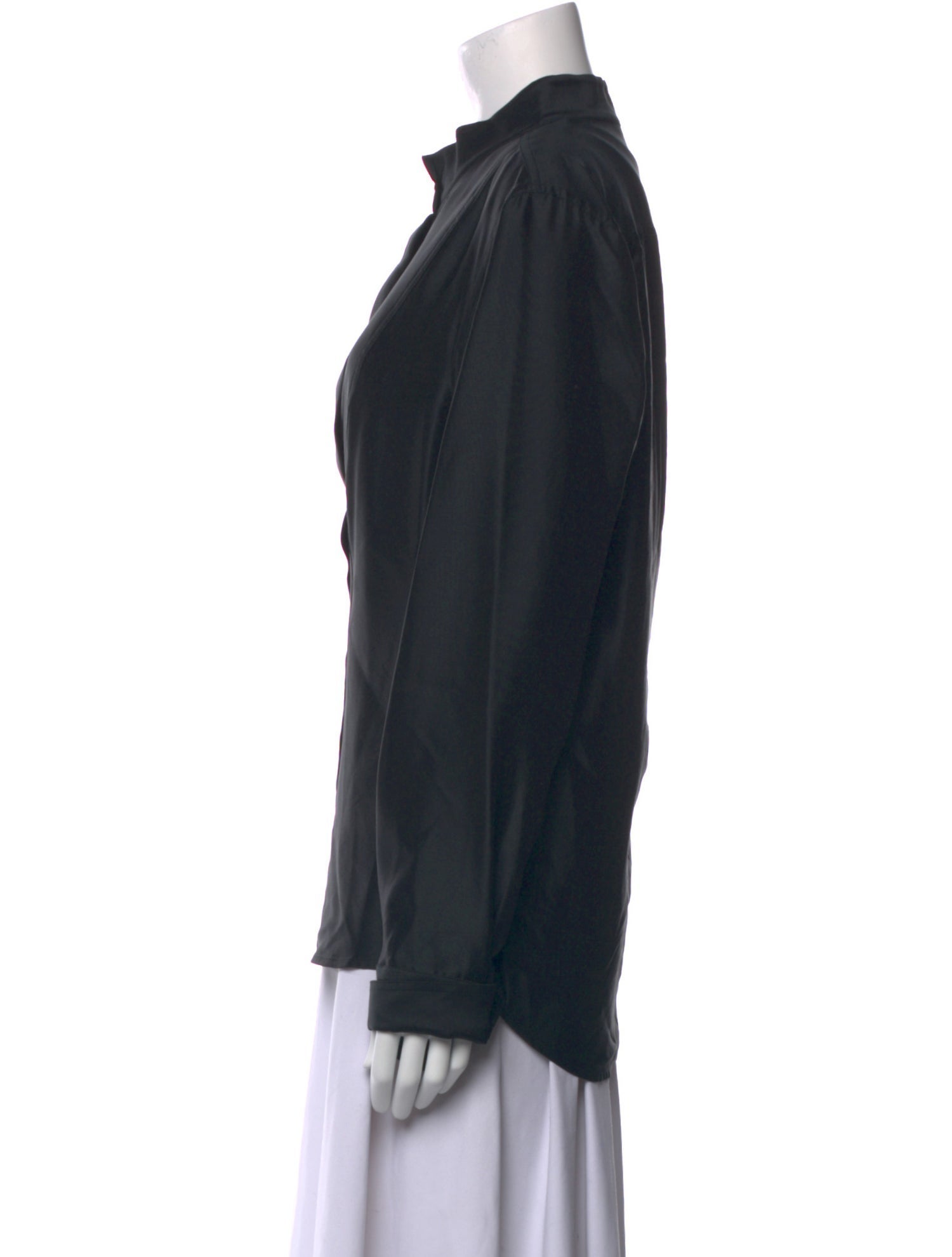 Donna Karan Long Sleeve Button-Up Top w/ Tags